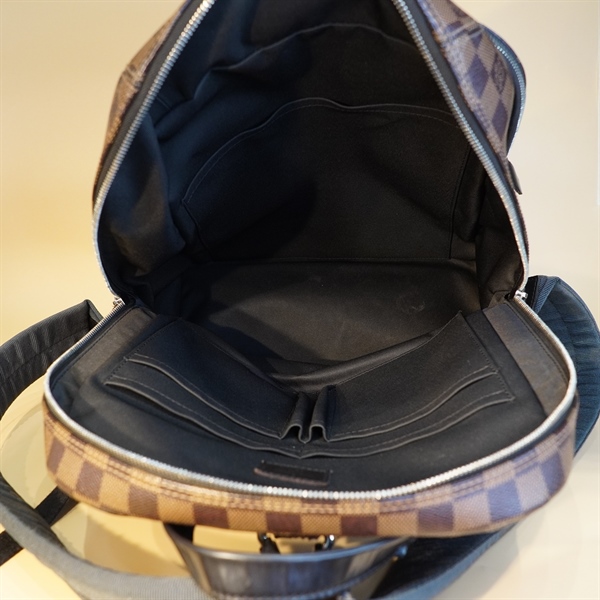 Balo LV Ô Vuông Nâu Vàng KG+