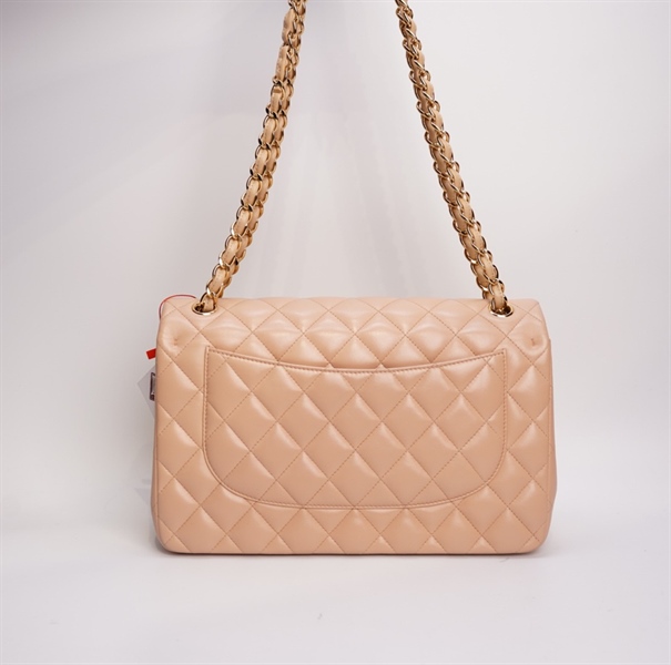 Túi Chanel Classic màu kem sz Jumbo TB+