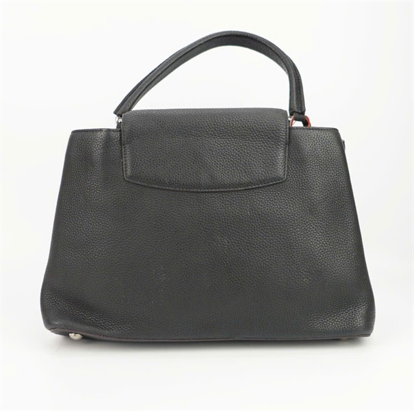 Túi LV capu đen lòng hồngsize 30 ++