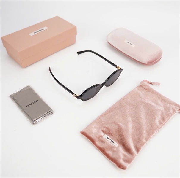 Kính Miu Miu đen OMU04ZS KG+