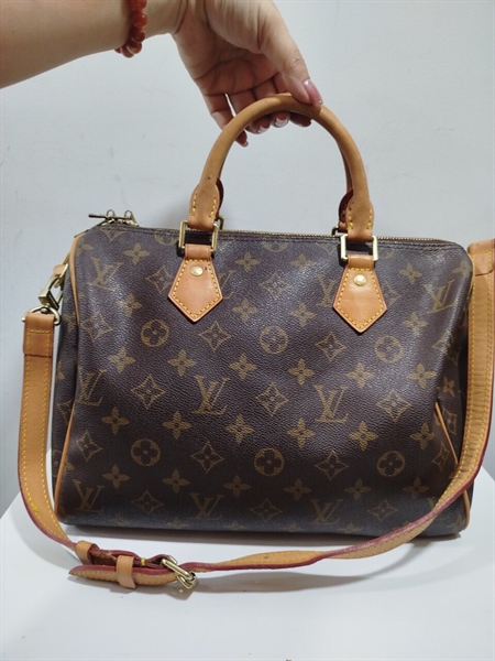 Túi Speedy LV Hoa Nâu 32cm+