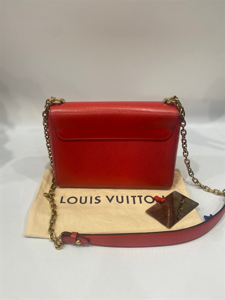 Túi LV đỏ hoa có gương +