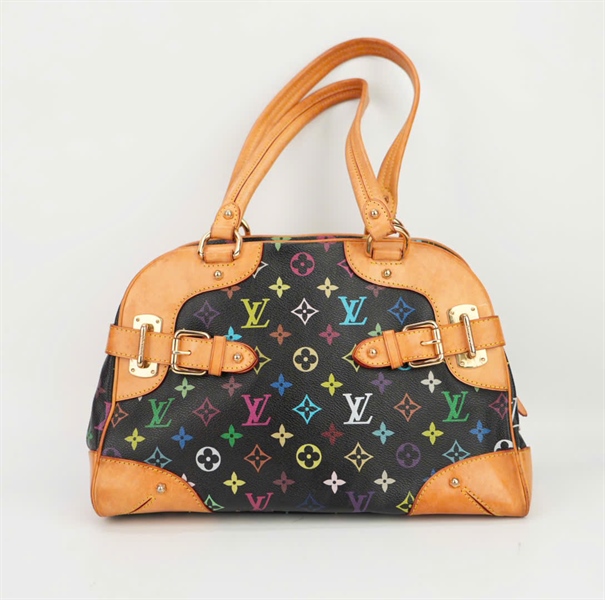 Túi LV hoa đen cầm tay size 25 ++