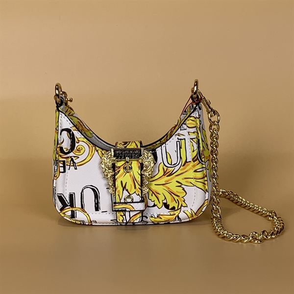 Túi Versace Trắng Vàng Đen KG+