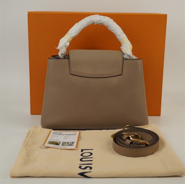 Túi LV Capu màu xám +