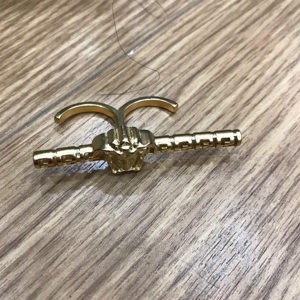 Nhẫn kẹp 2 ngón Versace KG+