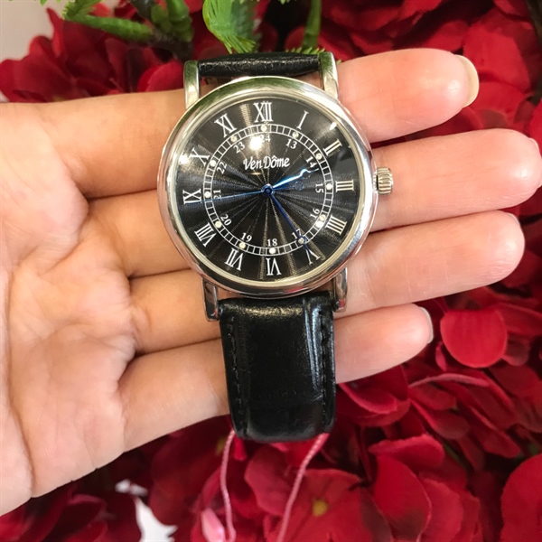Đồng hồ Vendome đen KG+