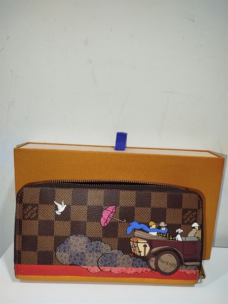 Ví LV Ô Tô Lòng Đỏ +