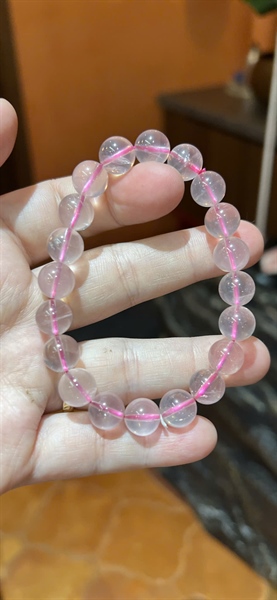 Vòng tay thạch anh hồng +