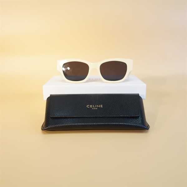 Kính Celine gọng vàng nhạt KG+