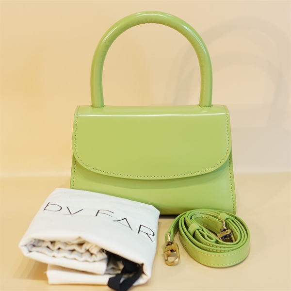 Túi xách By Far xanh lá KG+