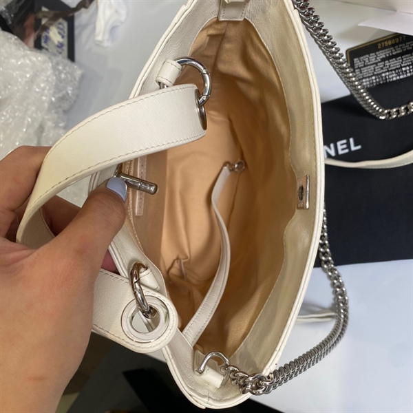 Túi Chanel trắng KG+