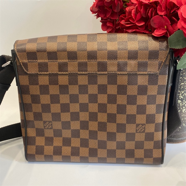 Túi LV cặp ô vuông nâu KG+5