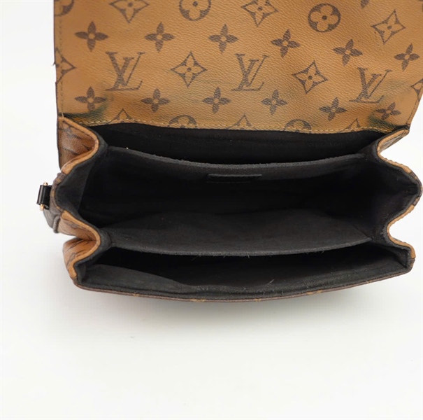 Túi LV metis hoa nâu nắp màu nhạt size 20 ++