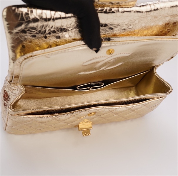 Túi Chanel vàng size 24cm KG+