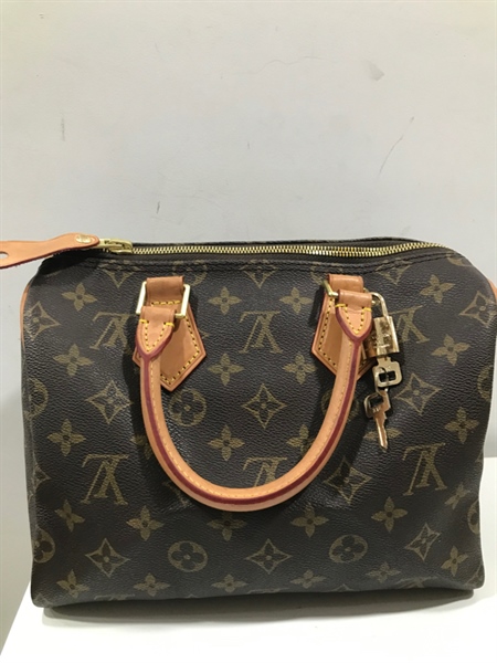 Túi Speedy LV Hoa Nâu 25cm+