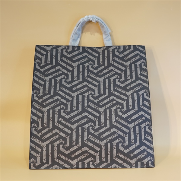 Túi Tote GG Sọc Đỏ Xanh Rêu KG+