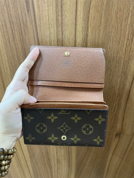 Ví LV Hoa Nâu+