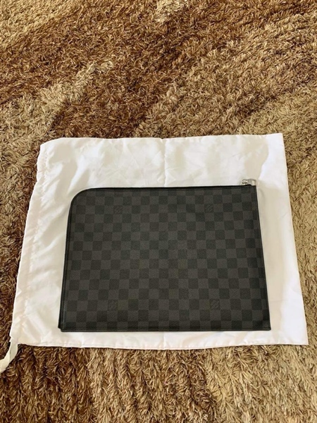 Túi LV Ô Vuông Nâu KG+