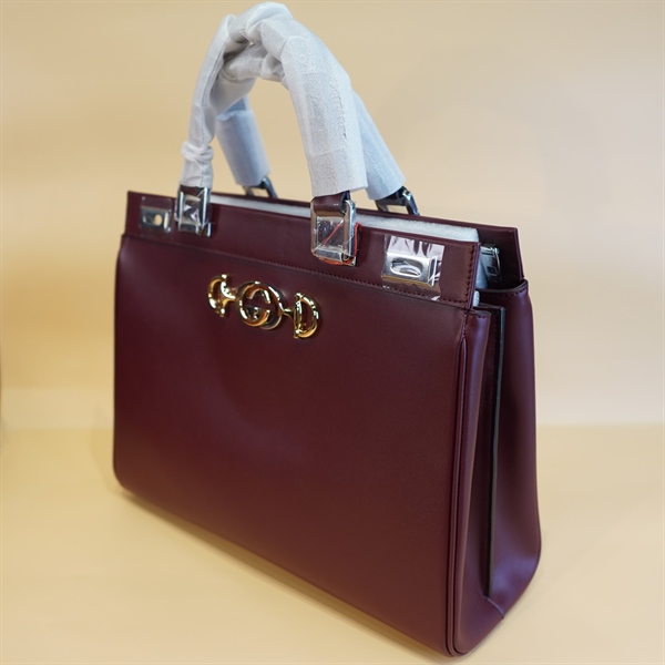 Túi Xách GG Đỏ Mận KG+