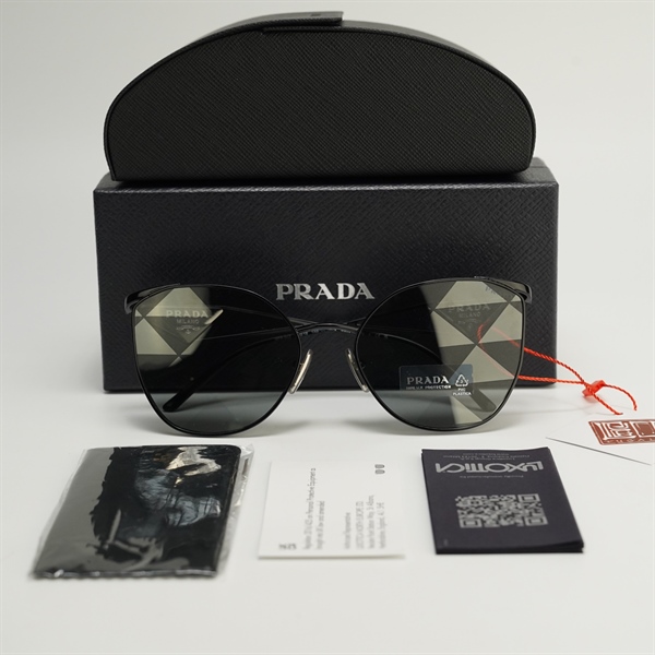 Mắt kính Prada SPR 50Z màu đen KG+
