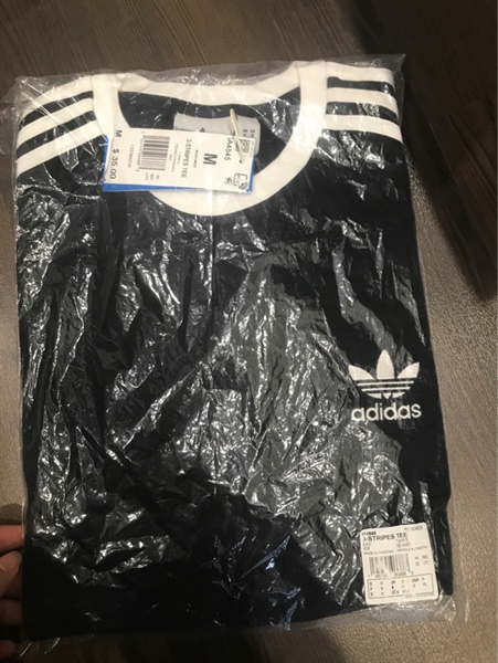 Áo Adidas đen size M+