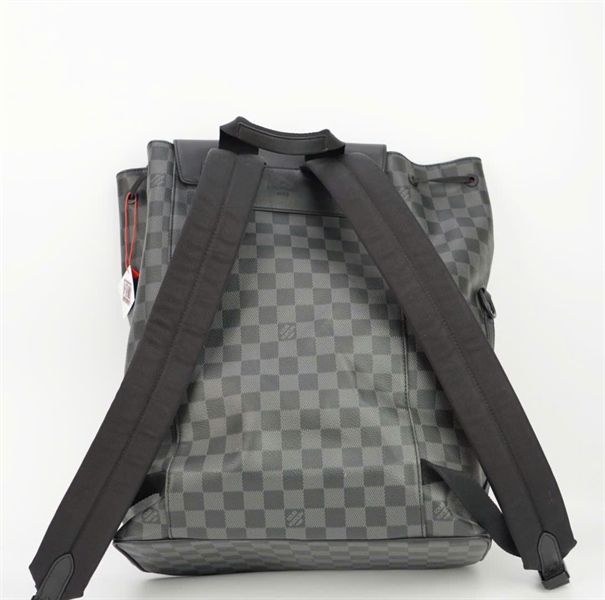 Balo LV ô vuông đen ++