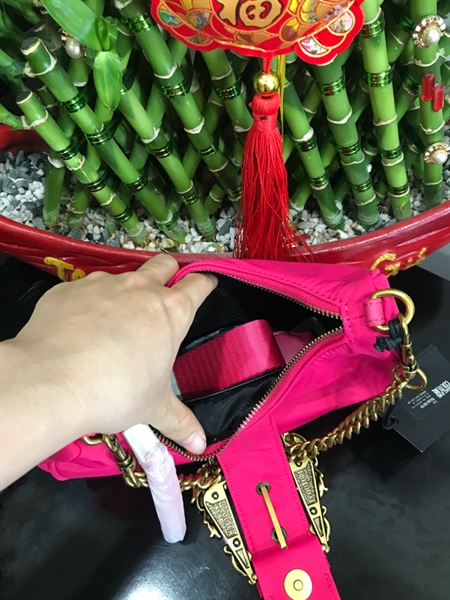 Túi Versace Hồng Đậm KG+