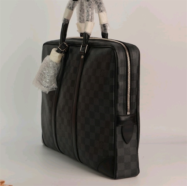 Túi LV cặp táp ô vuông cho nam KG+