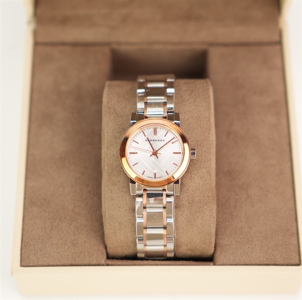 Đồng hồ BBR mặt tròn vàng KG+