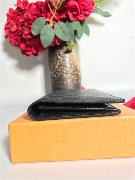 Ví LV gập 2 đen +