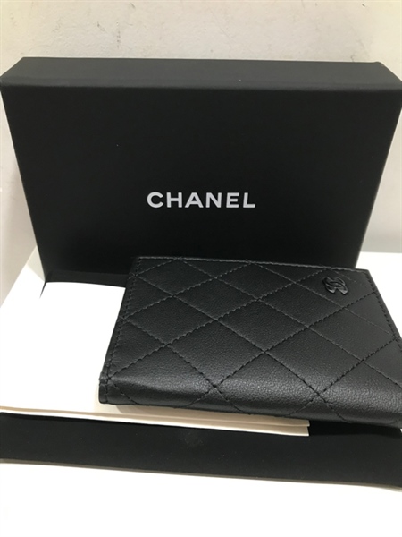 Ví Chanel Gập 2 Đen+