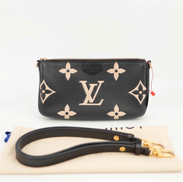 Túi LV hoa đen size 20 TB+