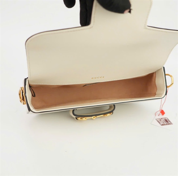 Túi GG 1955 màu trắng 2 strap size 20 TB+