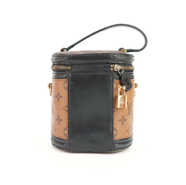 Túi LV tròn hoa nâu nhạt size 16 ++