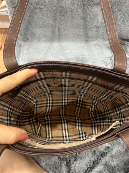 Túi tote BBR màu nâu KG+