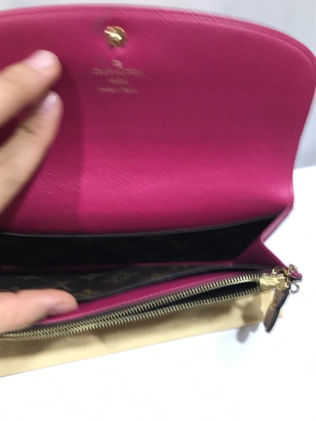 Ví Dài LV Nút Hoa Hồng+