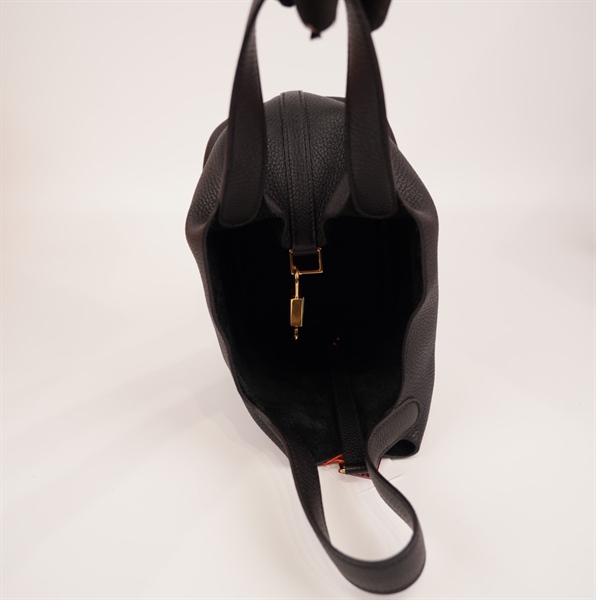 túi Hermes đen quai cầm+