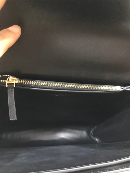 Túi Tory Burch Đen Dây Vàng+