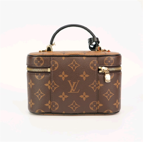 Túi LV hoa nâu kèm ổ khoá KG+