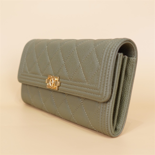 Ví Chanel Xanh Rêu+