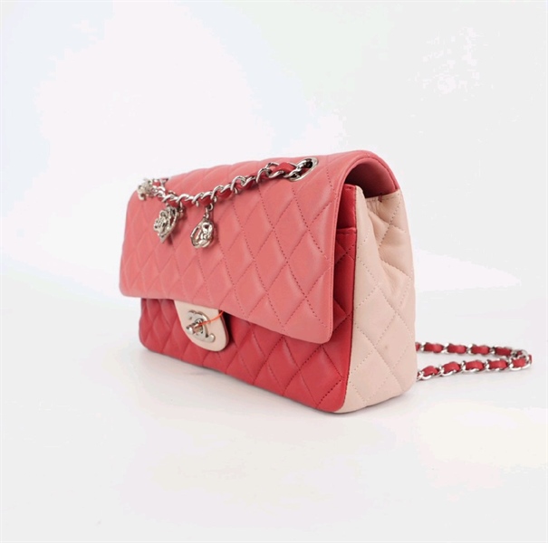 Túi Chanel hồng nhạt KG+