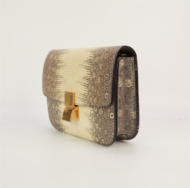 Túi Celine vàng nhạt hoạ tiết size 22 +