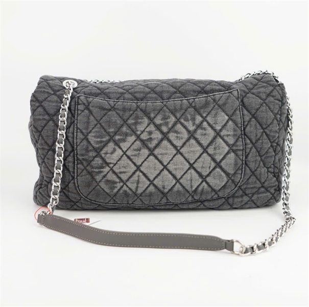 Túi Chanel màu xám tro size 32 ++