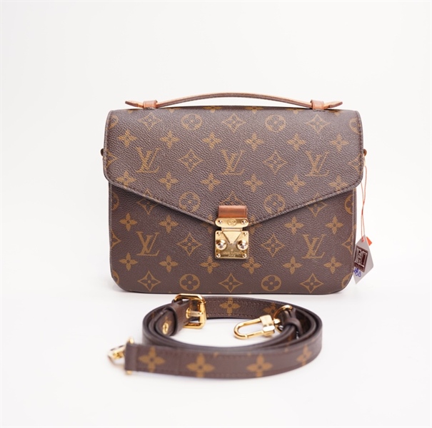 Túi LV metis hoa nâu sz 22cm TB+