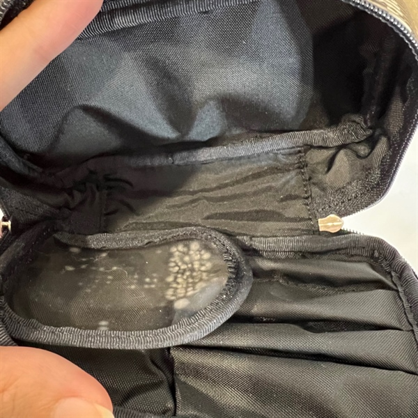 Túi BBR xám có dây vàng