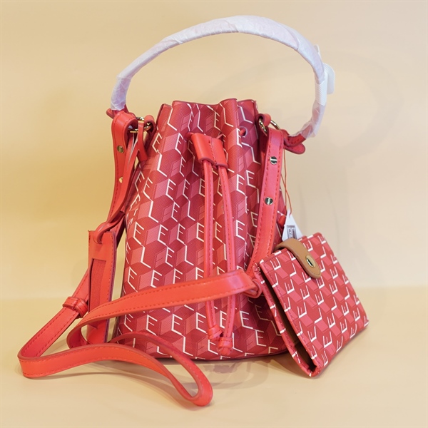 Túi nano nóe Estee lauder đỏ kèm ví KG+