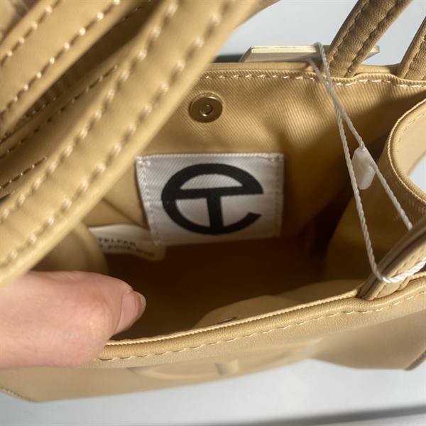 Túi TELFAR nâu cf sữa KG+