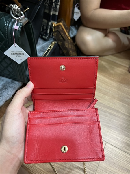 Ví GG lòng đỏ họa tiết +