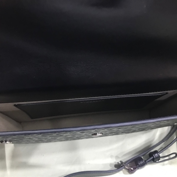 Túi đeo chéo BBR đen vân nổi KG+